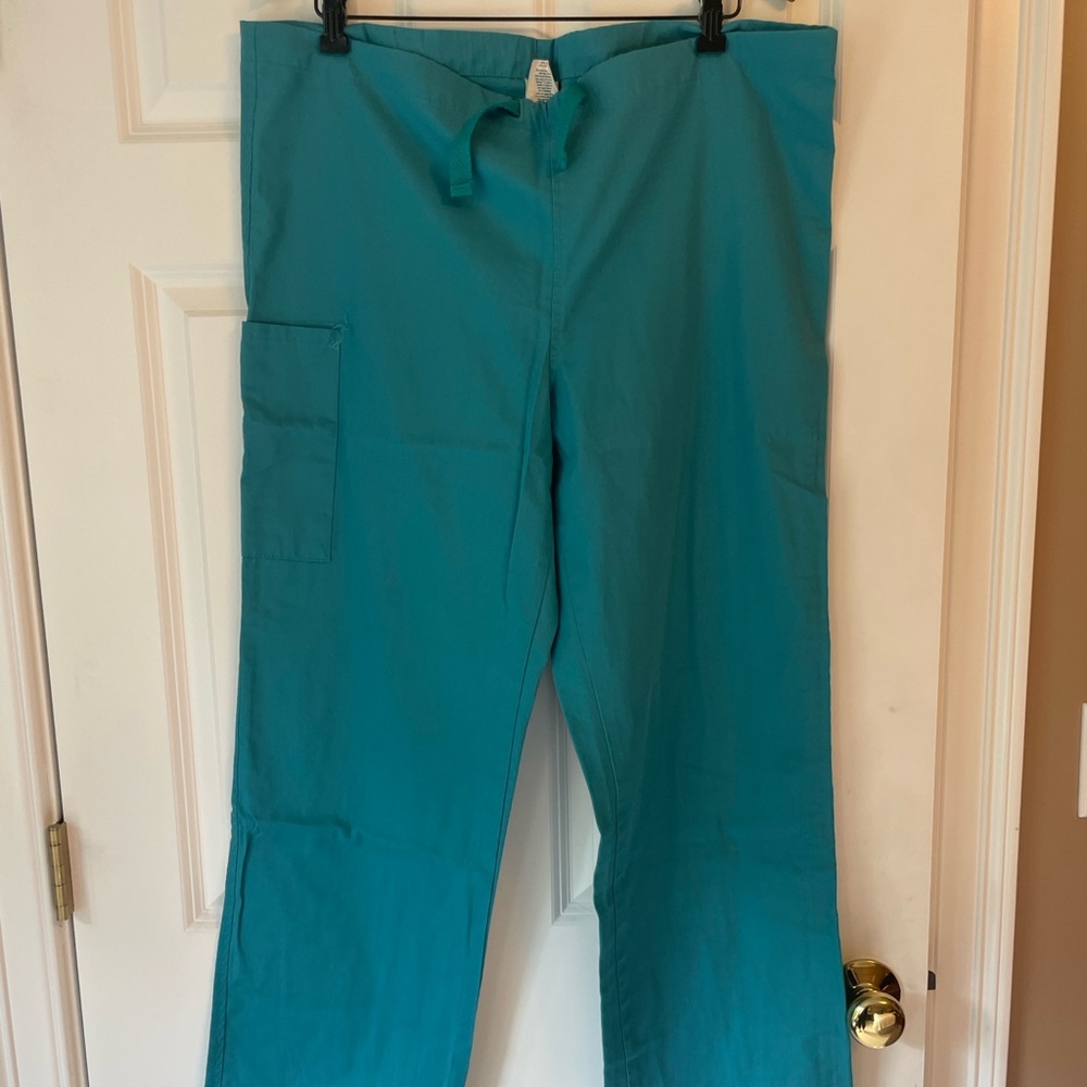 Teal Scrub Pants